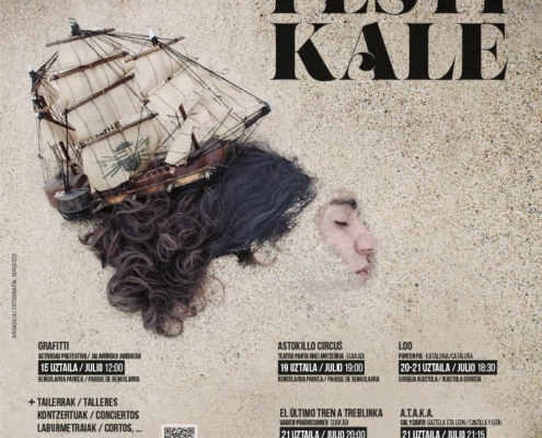 Diseño de cartel para Festikale 2018. Teatro Panta Rhei.