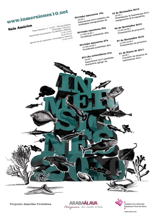 Catálogo para Inmersiones 2010. Arte. Catálogo para Inmersiones 2010. Arte.