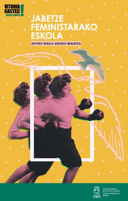 Jabetze feministarako eskola programazioaren liburuxka. Vitoria-Gasteizko Udala. 2019-2020