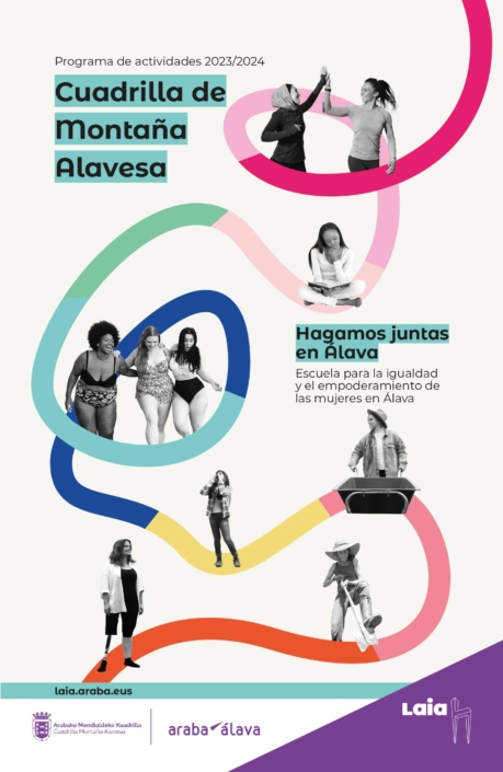 Laia Arabako emakumeen jabekuntzarako eta berdintasunerako eskola. Arabako Foru Aldundia. 2023-2024 Laia Arabako emakumeen jabekuntzarako eta berdintasunerako eskola. Arabako Foru Aldundia. 2023-2024